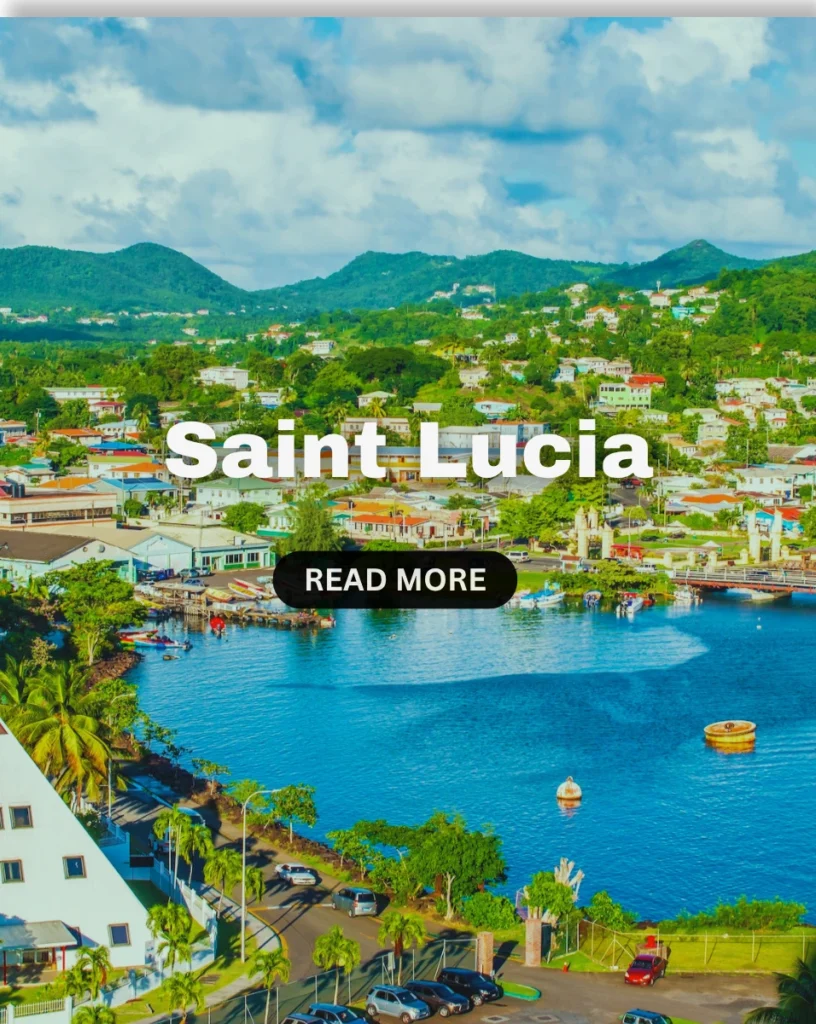 Saint Lucia Citizenship second passport for investors showing global mobility and Second Citizenship for Investors benefits in 2026