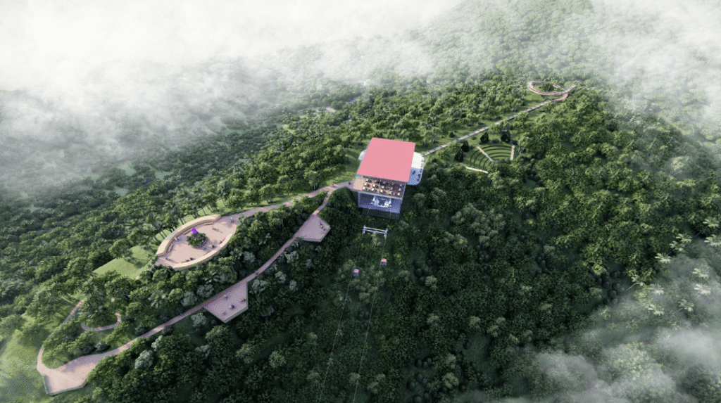 Dominica Cable Car Render