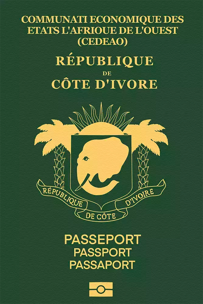 Passport of Côte d'Ivoire