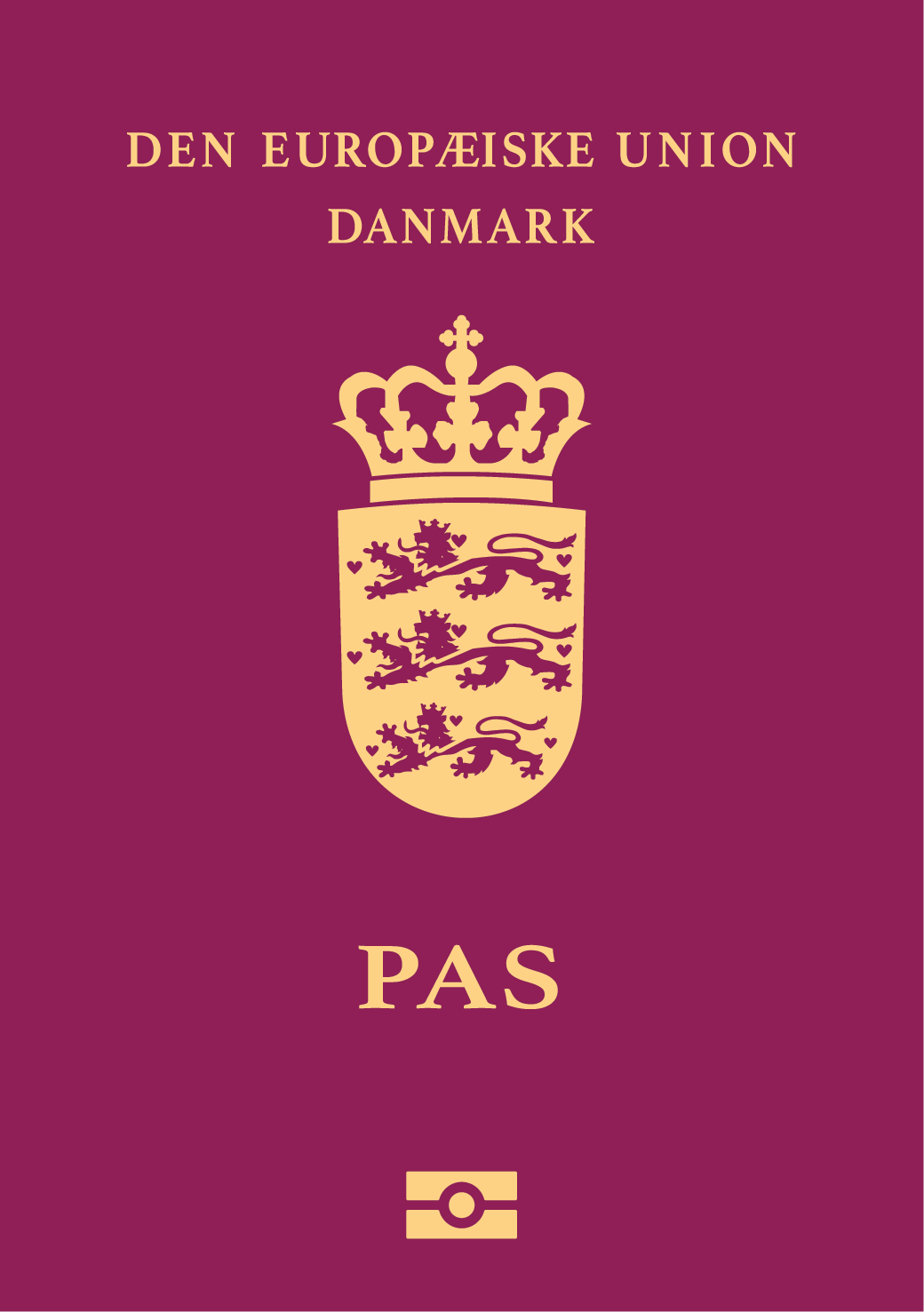 Passport of Denmark