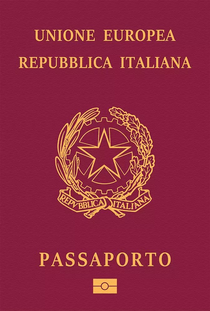 Passport of Italy