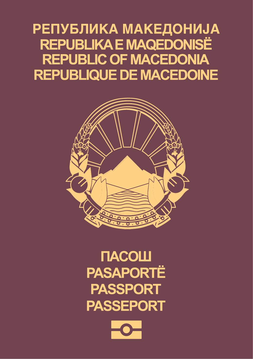 Passport of North Macedonia