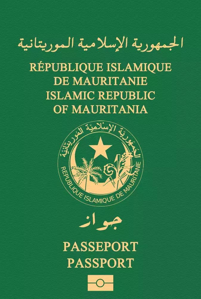 Passport of Mauritania