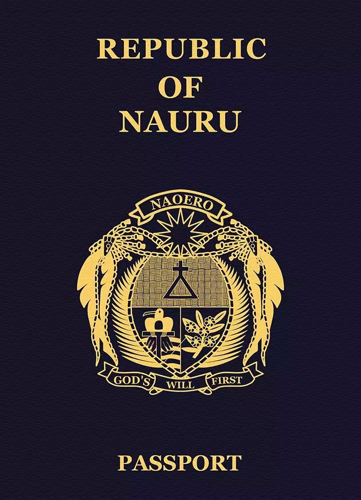 Passport of Nauru