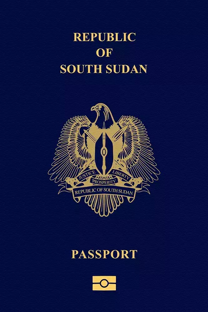 Passport of South Sudan