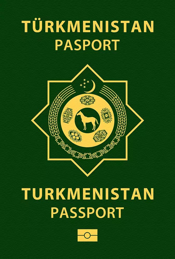 Passport of Turkmenistan
