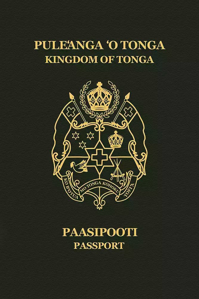 Passport of Tonga