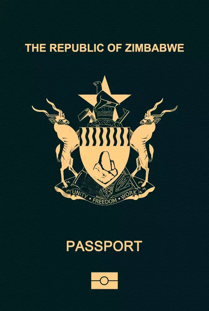 Passport of Zimbabwe