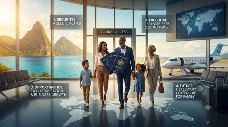 Saint Lucia Second Passport
