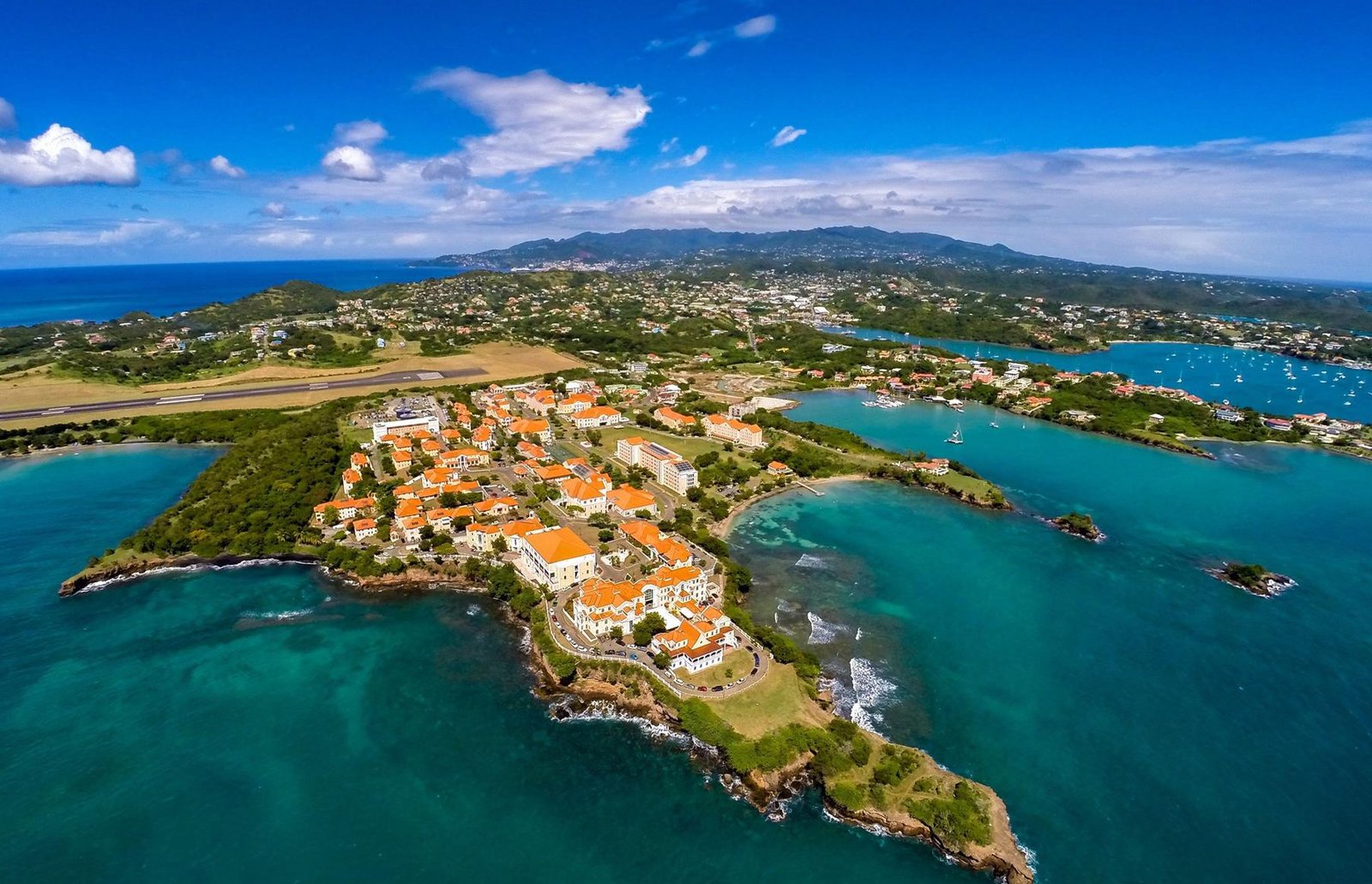 St. George's harbour in Grenada